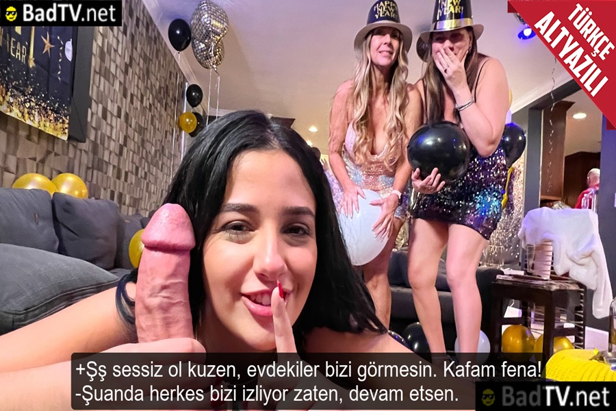 Güler Yüzlü Seksi Kuzeni Arkadaş Partisinde Sarhoş Olup Sikini Emerken Yakalandı